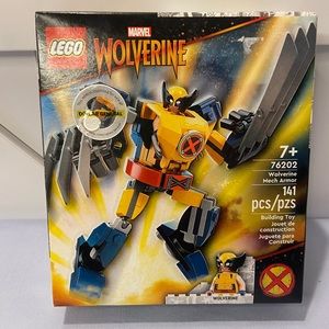 NIB Lego Marvel Wolverine Mech Armor 141 pcs. ages 7 and up